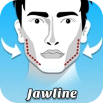 jawline exercise android application logo